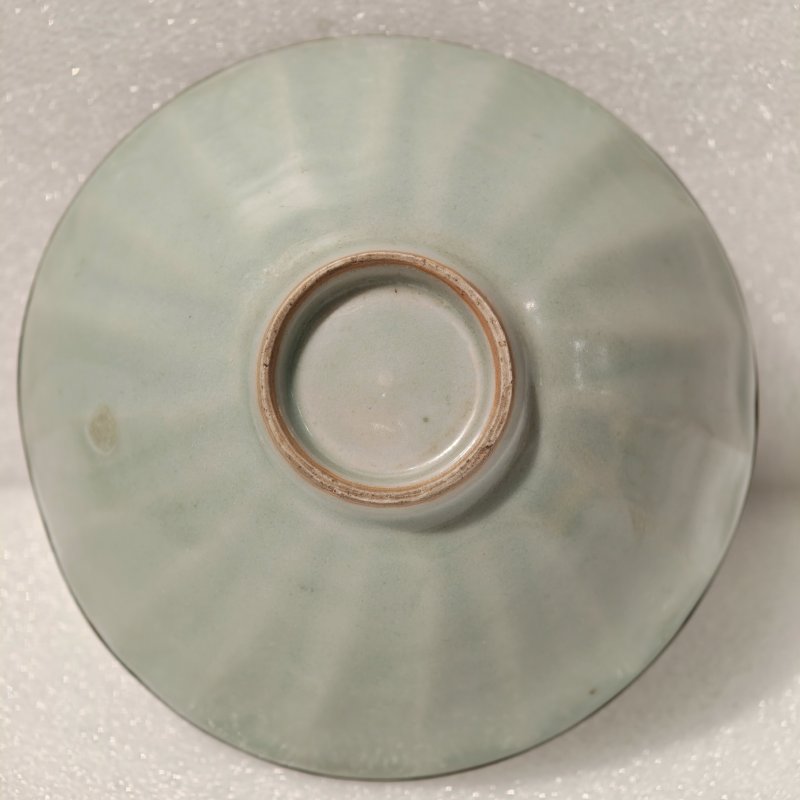 宋 龙泉窑粉青釉莲瓣碗 - 图10