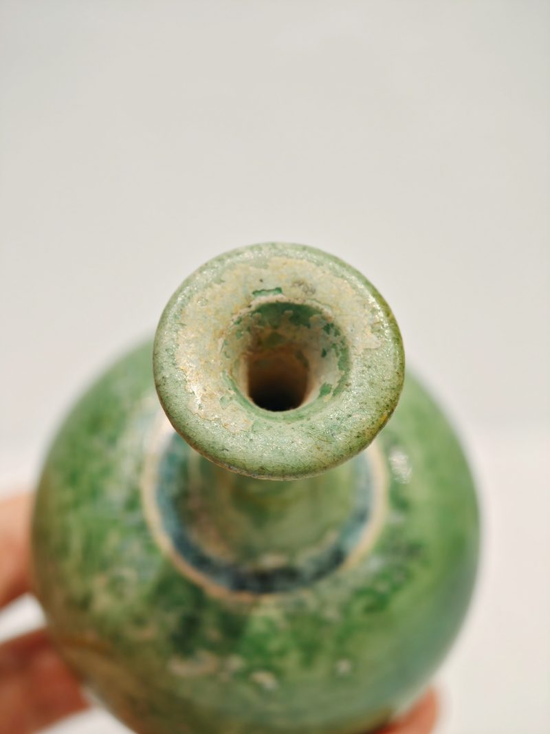 北齐 绿釉器物一组四件 - 图15