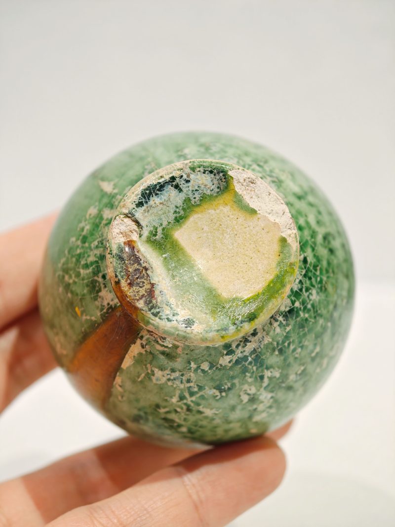 北齐 绿釉器物一组四件 - 图16