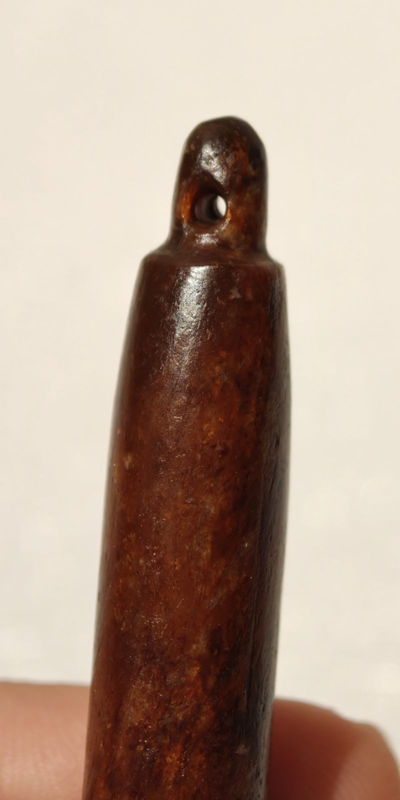 良渚文化 红沁玉锥形器 - 图10