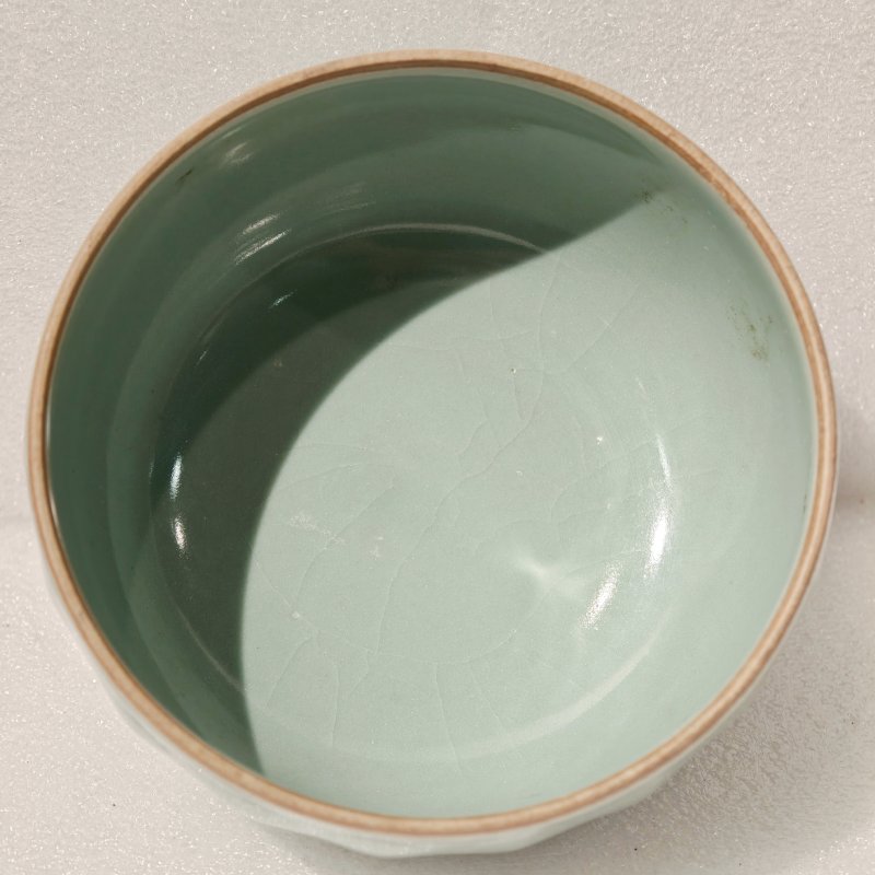 宋 龙泉窑青釉莲瓣碗 - 图7
