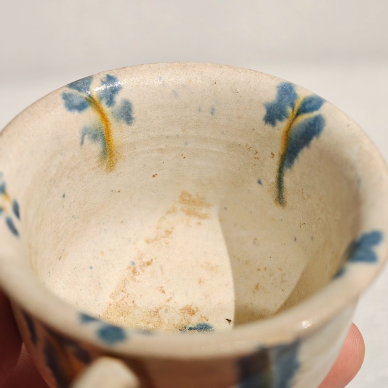 唐 白釉环柄杯 - 图13