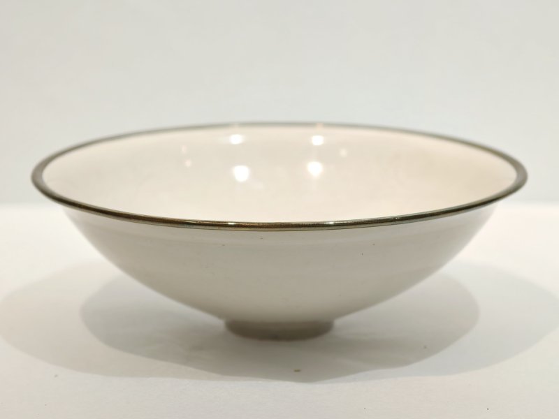 北宋 定窑刻莲花纹斗笠碗 - 图6