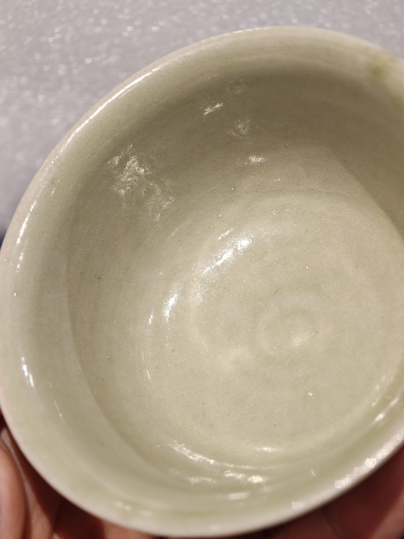 五代 越窑青釉高足杯 - 图13