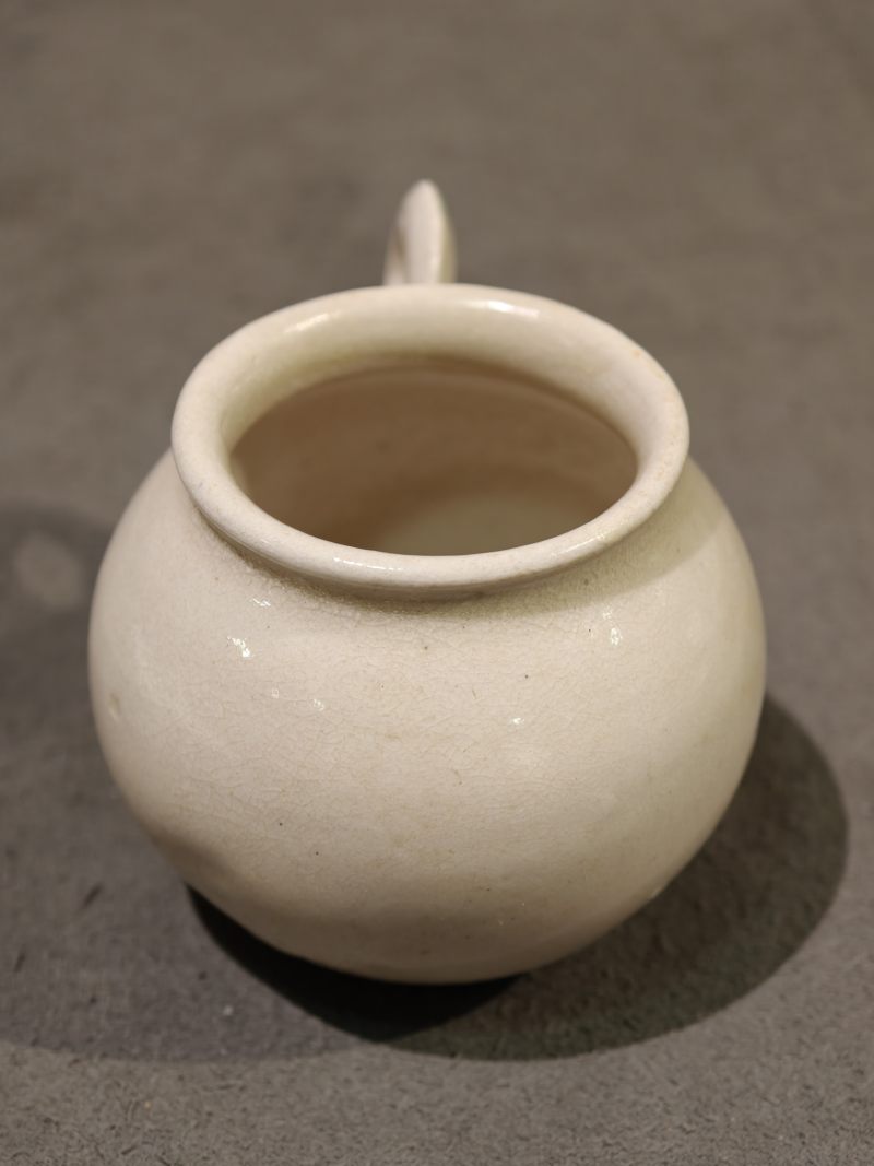 唐 三彩加蓝环柄杯 - 图3