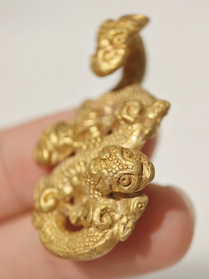 战国 金螭龙带钩 - 图6