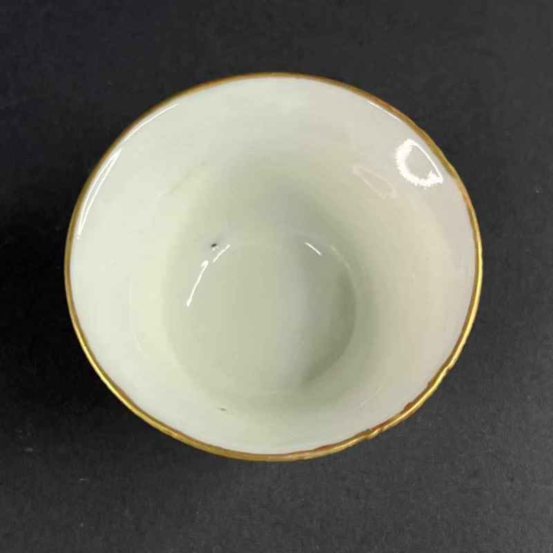 清 粉彩鱼蟹图杯 - 图6