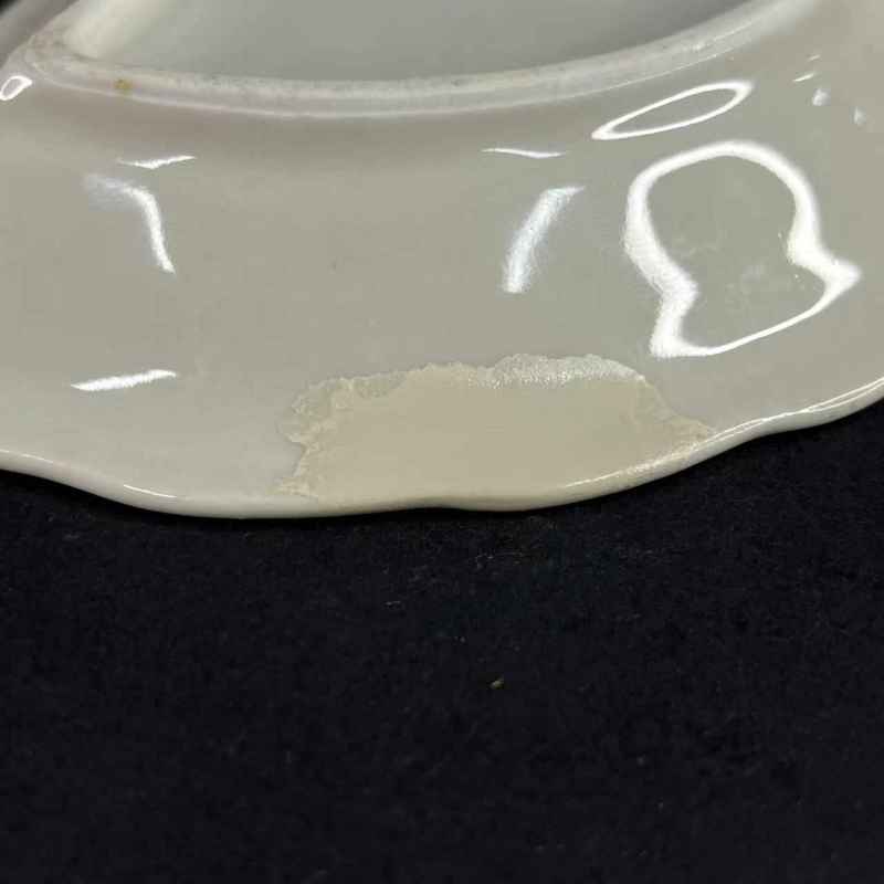 清 德化窑树叶形笔添 - 图8