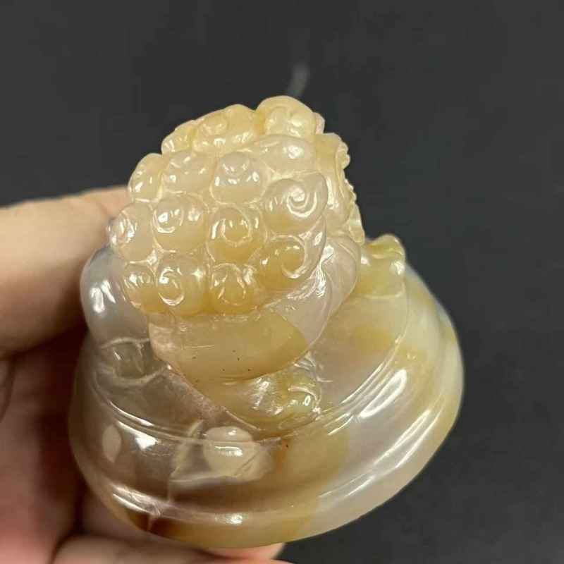 民国 玛瑙活环耳炉（已评级） - 图8