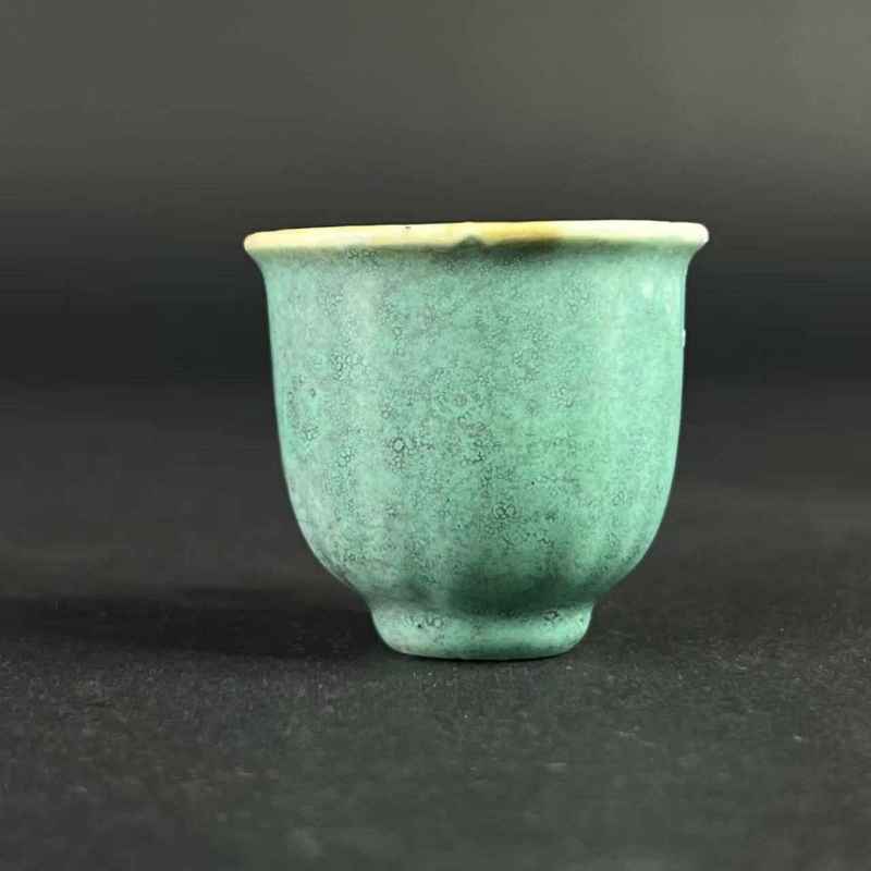 清 炉钧釉小杯 - 图2