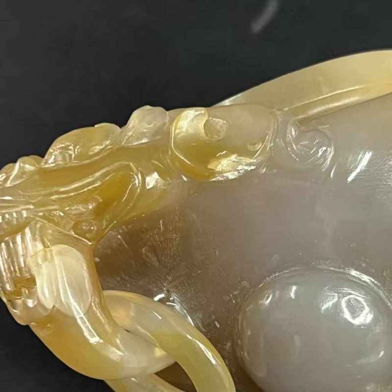 民国 玛瑙活环耳炉（已评级） - 图18
