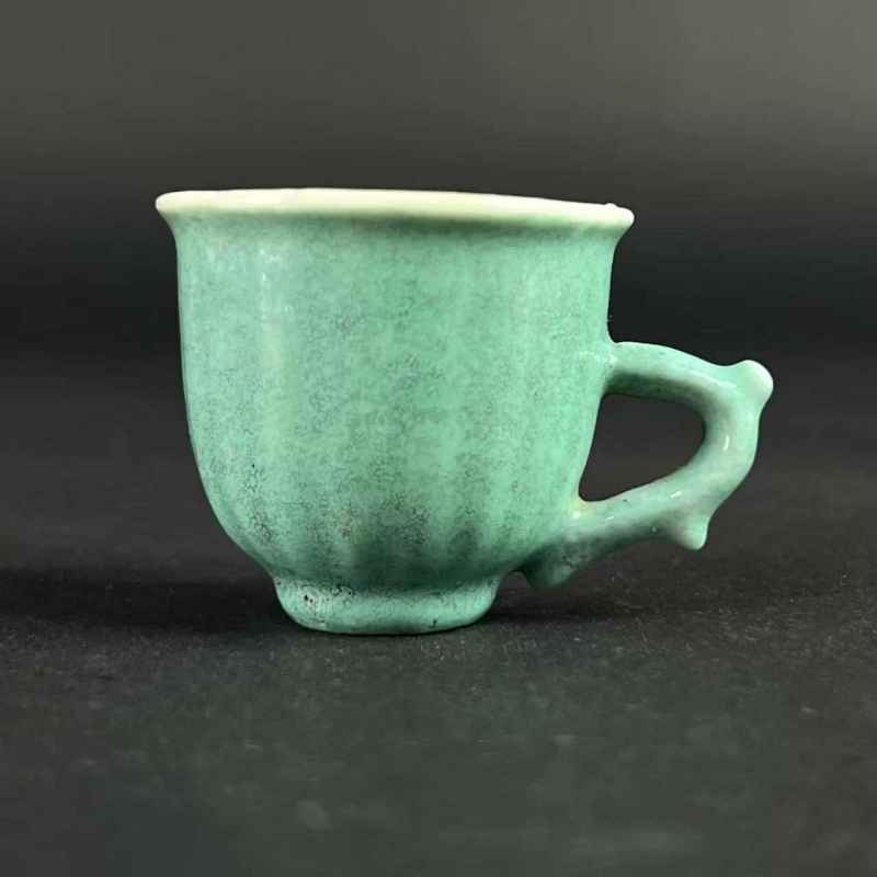 清 炉钧釉小杯 - 图3