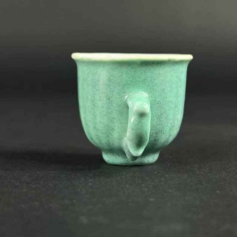 清 炉钧釉小杯 - 图4