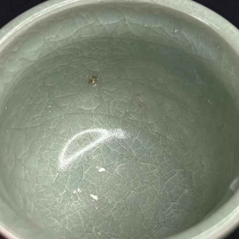 清中期 青釉八卦纹香炉 - 图7