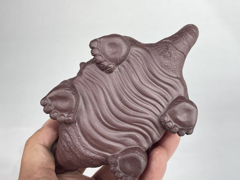朱鸿钧款紫砂壶一把 - 图8