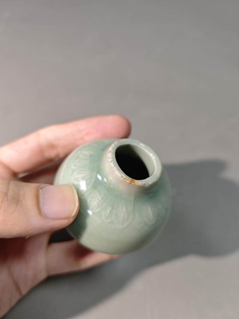    明 龙泉青釉小罐 - 图6