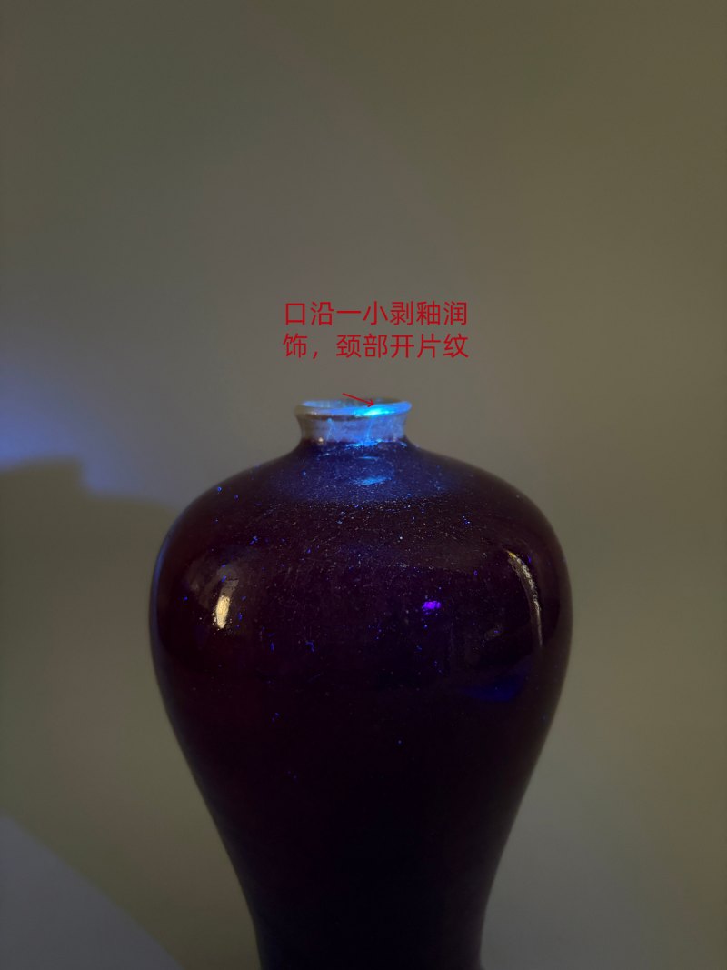 清康熙 郎窑红釉梅瓶 - 图12