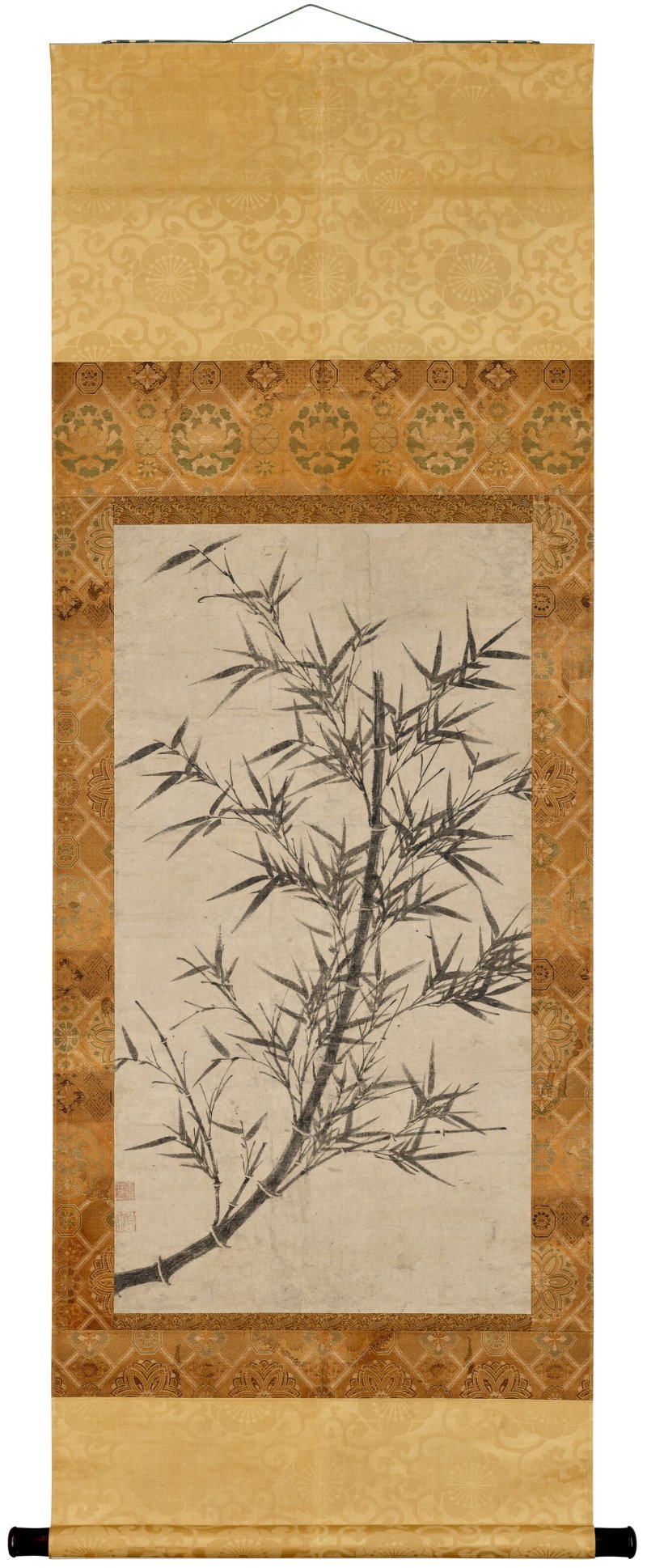 南宋／元 李衎（1245-1320）  半窗晴翠圖 - 图2