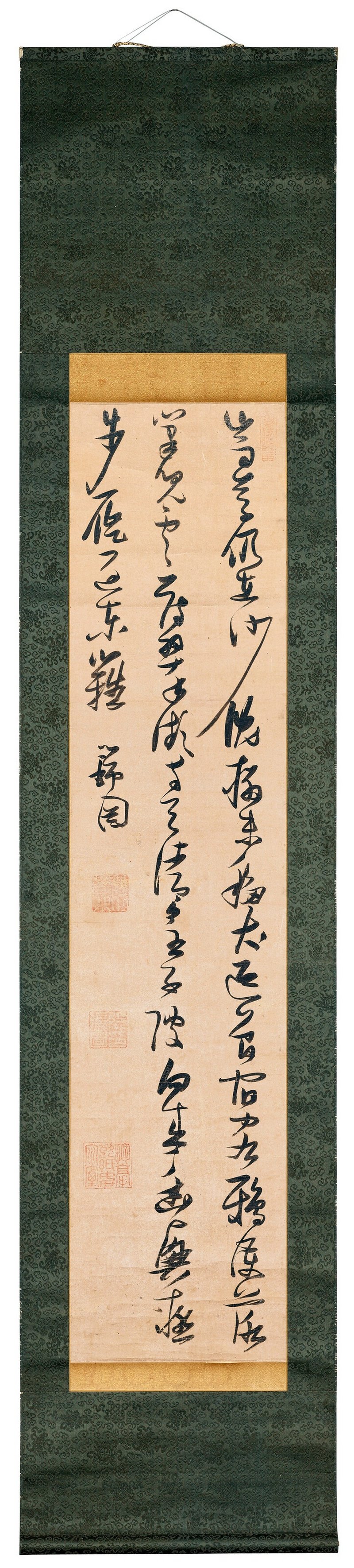 明 張瑞圖（1570-1641）  行書五言詩 - 图2