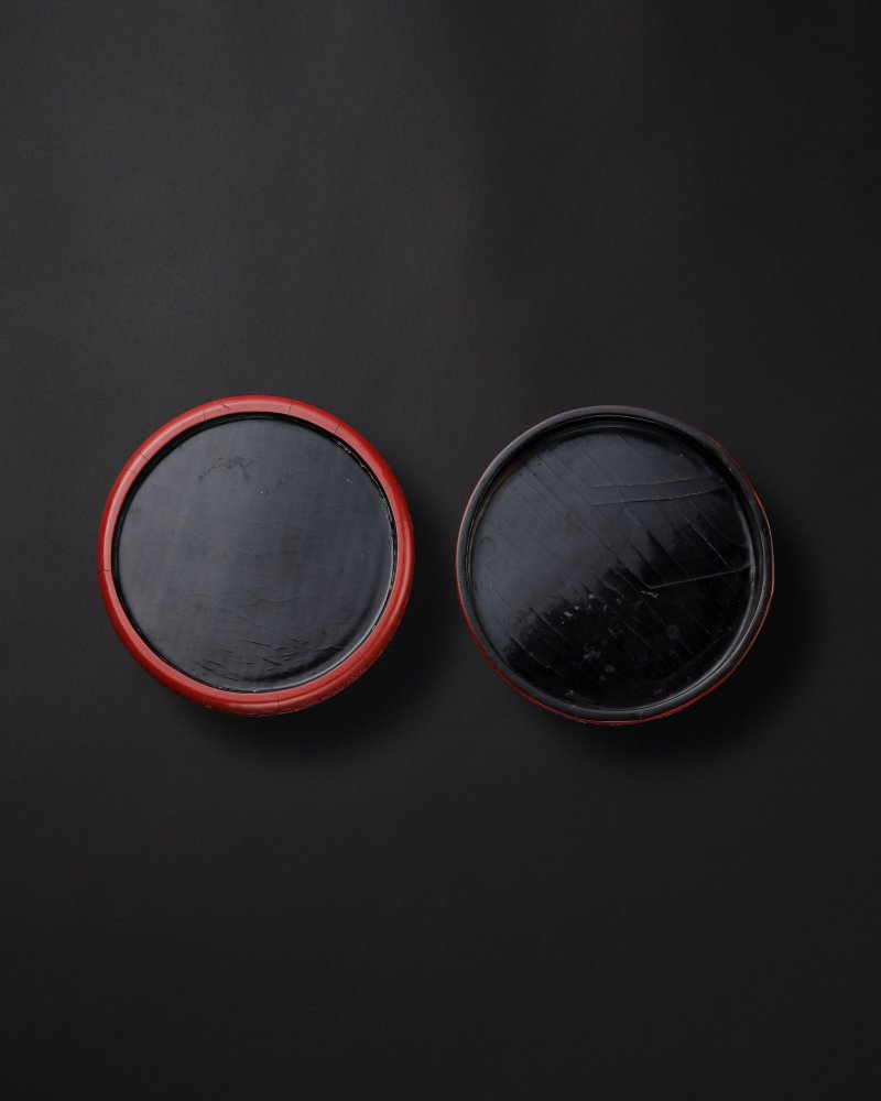 明永樂　剔紅牡丹紋蓋盒 | A RARE CARVED CINNABAR LACQUER 'PEONY' BOX AND COVER - 图3