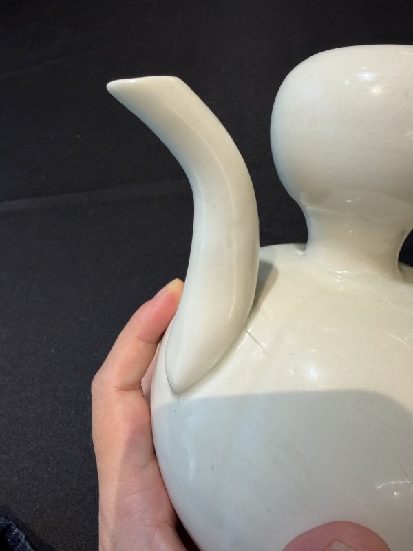 南宋青白瓷葫蘆形水注 - 图18