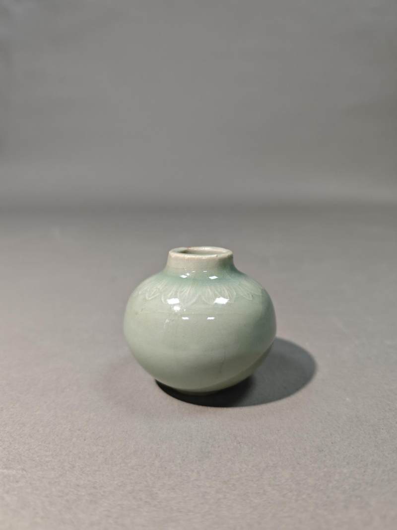    明 龙泉青釉小罐 - 图2