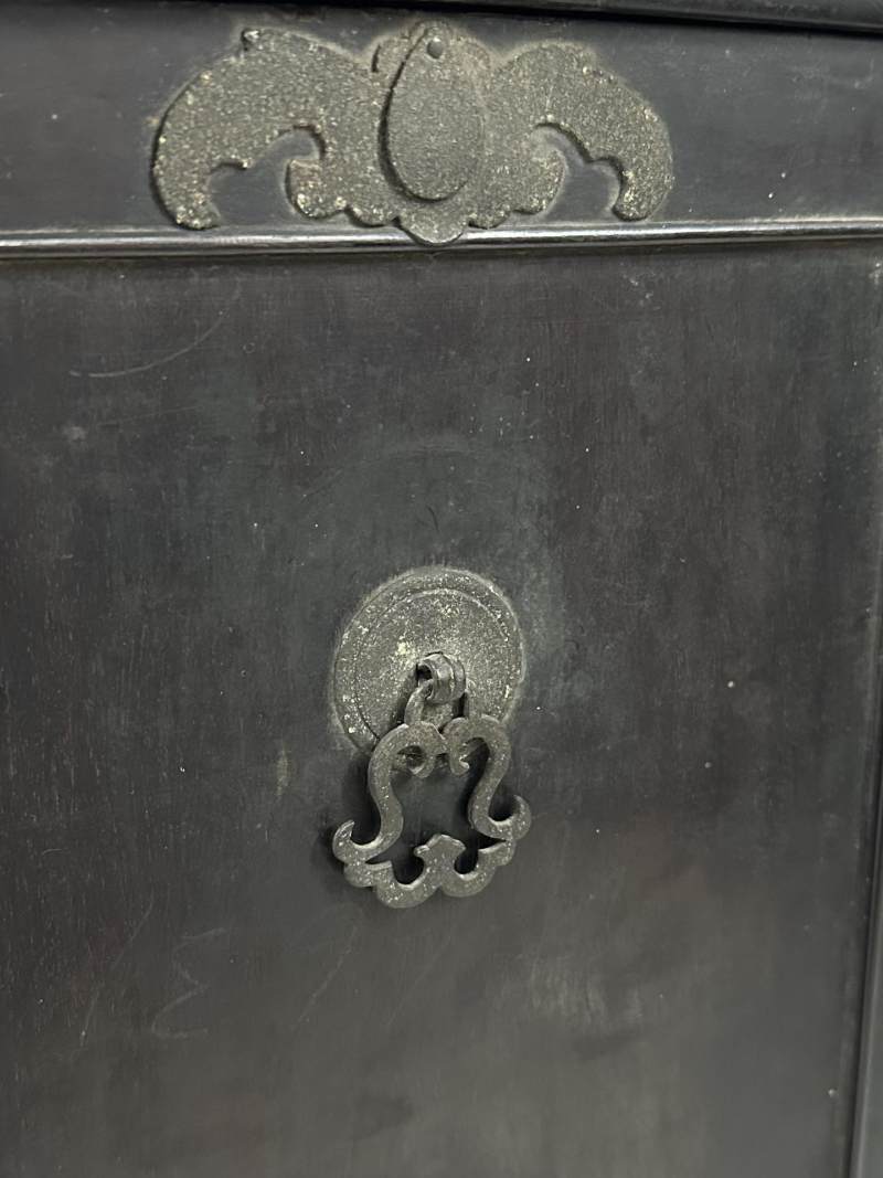    清 紫檀书箱 - 图4