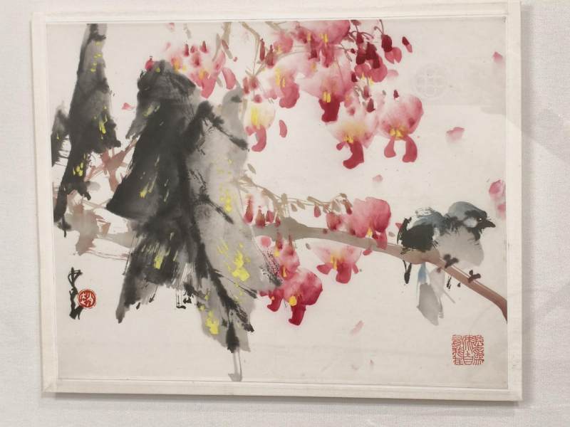    赵少昂 辛荑小鸟 - 图3