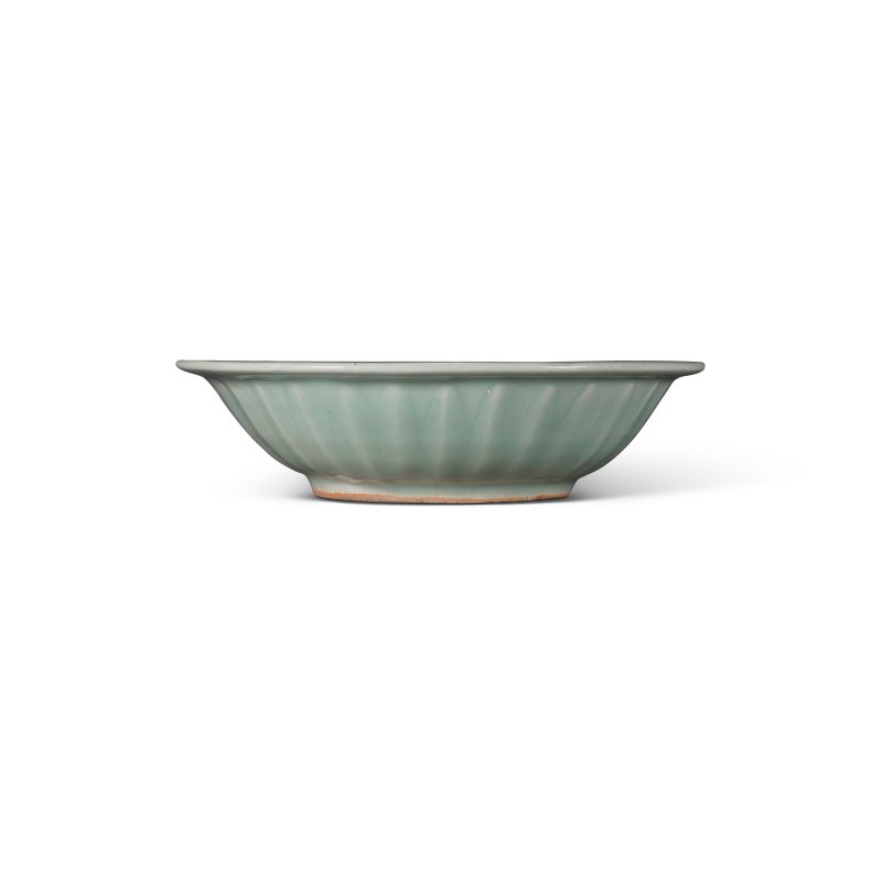 南宋 龍泉窯粉青釉貼雙魚紋洗  SOUTHERN SONG DYNASTY (1127-1279) - 图2