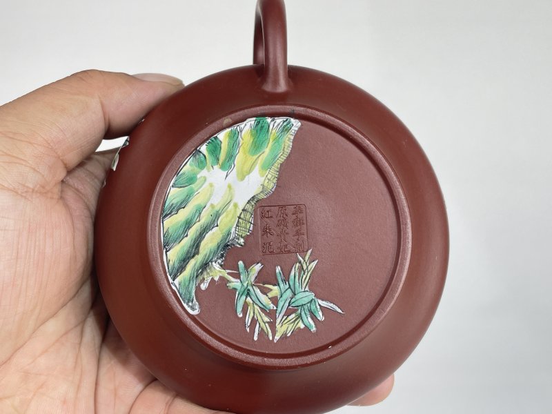 名家款紫砂壶一把 - 图4