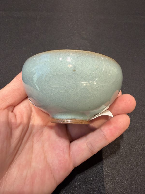 金 鈞窯天青釉盞 - 图8