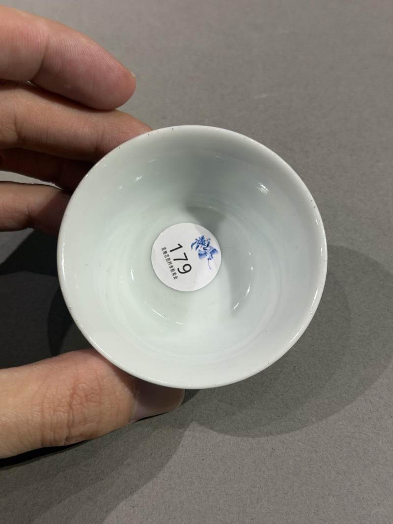    青花踏雪寻梅若深杯 - 图5