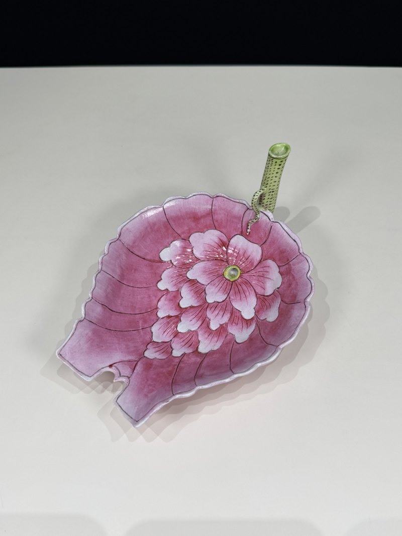 清光绪 粉彩秋操杯一对 - 图4