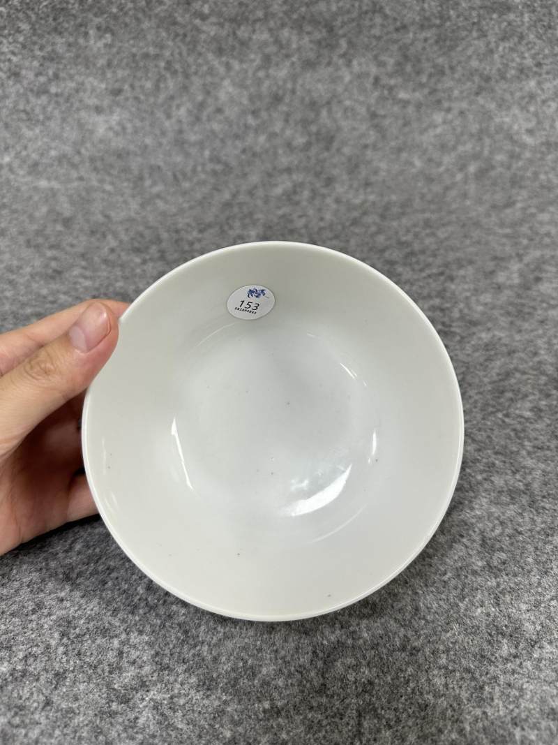    60年代 辣椒红徽章碗 - 图5