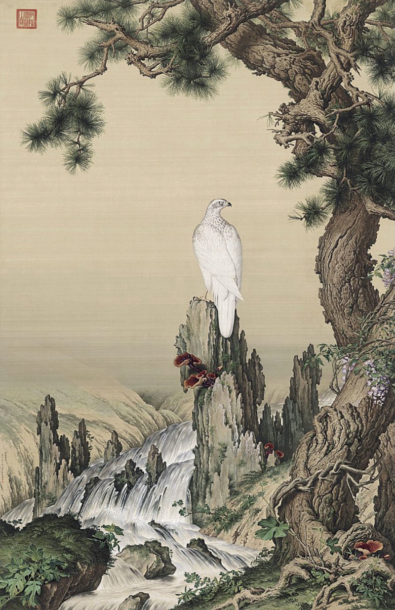 清雍正 斗彩花卉寿桃「福寿」纹碗 - 图18