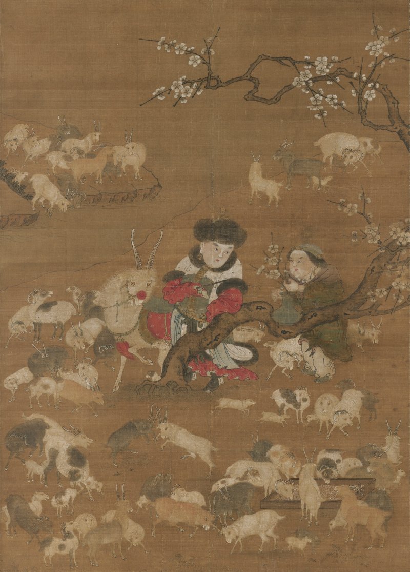 元／明 無款（14-16世紀）  羊城降僊 - 图1