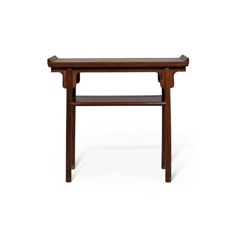 明末/清初 黃花梨帶屜板翹頭案  LATE MING-EARLY QING DYNASTY - 图1