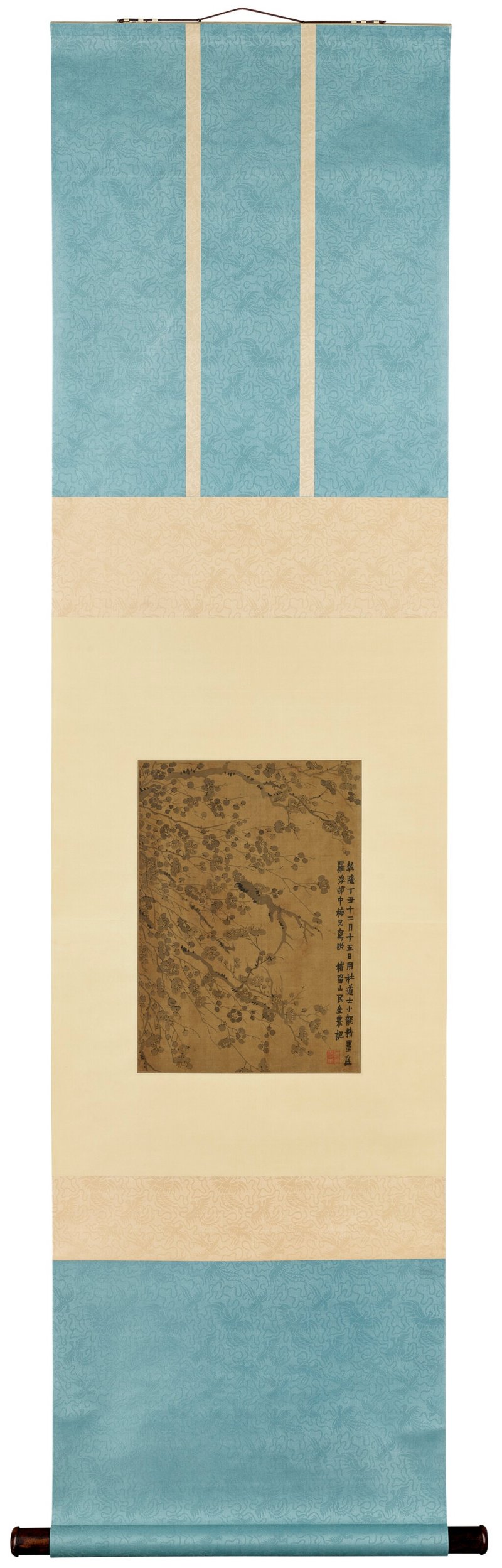 清 金農（1687-1763）  墨梅 - 图2