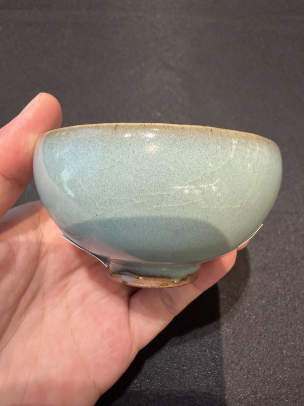 金 鈞窯天青釉盞 - 图10