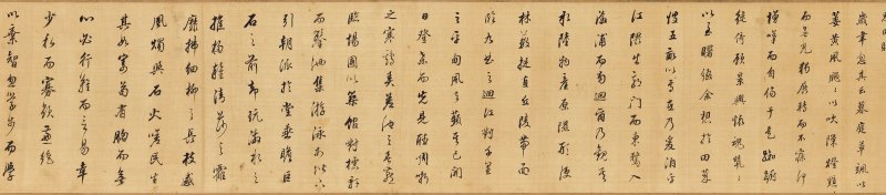 明 董其昌（1555-1636）  行書賦三首 - 图3