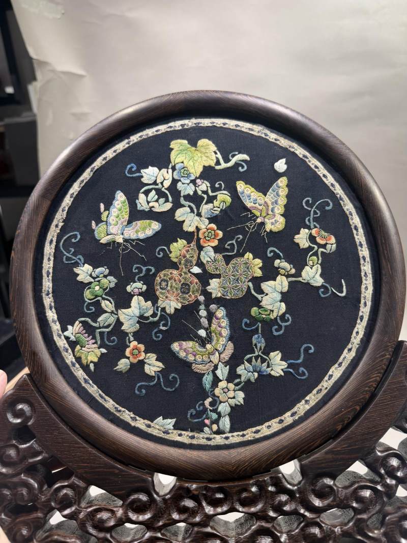    瓜瓞延绵屏风 - 图3