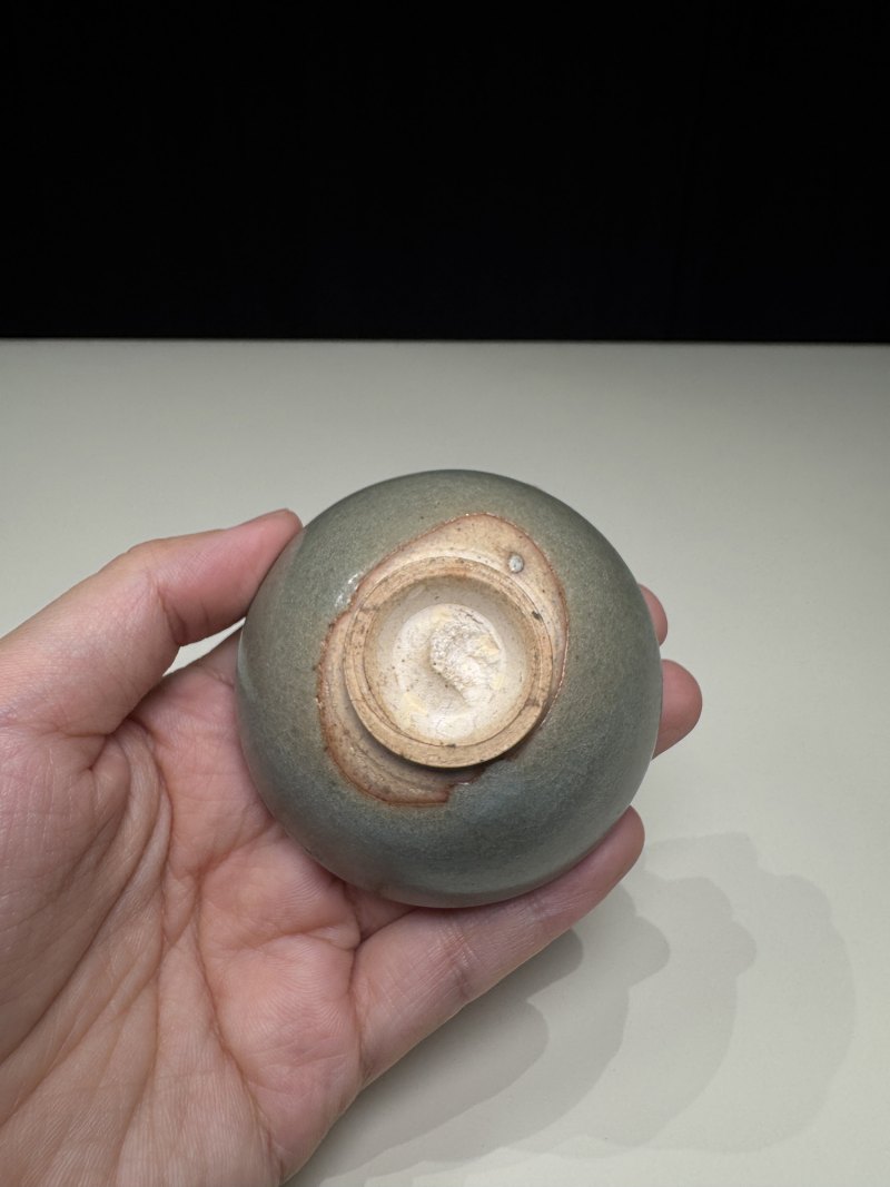 明 钧窑紫斑泡泡盏一对 - 图12