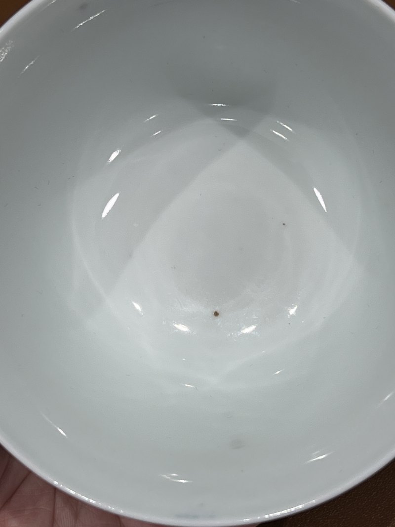 清雍正 宝石蓝釉金钟杯一对 - 图10