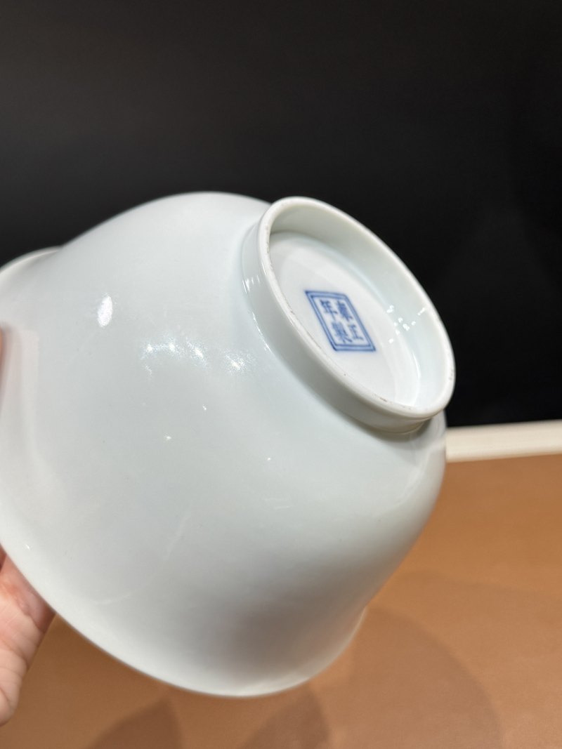 清雍正 白釉碗 - 图10