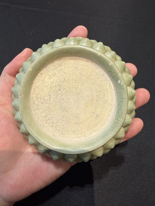 十一至十二世紀青釉鸚鵡杯連座 - 图13