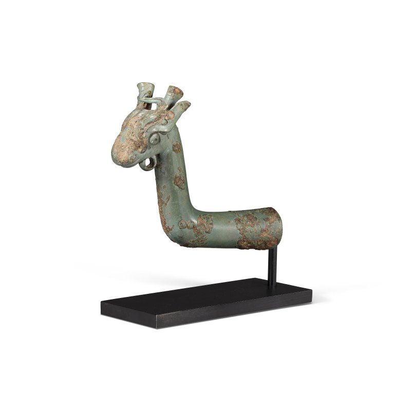 西周早期 青銅車軸獸首飾  EARLY WESTERN ZHOU DYNASTY, 11TH-9TH CENTURY BC - 图2