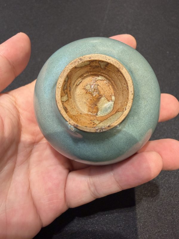 宋 鈞窯天藍釉小盞 - 图11