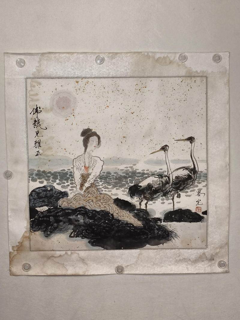    卢延光 仕女 - 图2