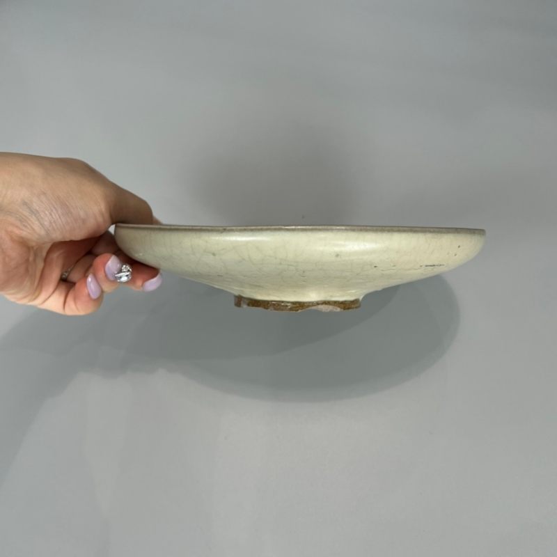 明代 钧窑青釉大盘 - 图5