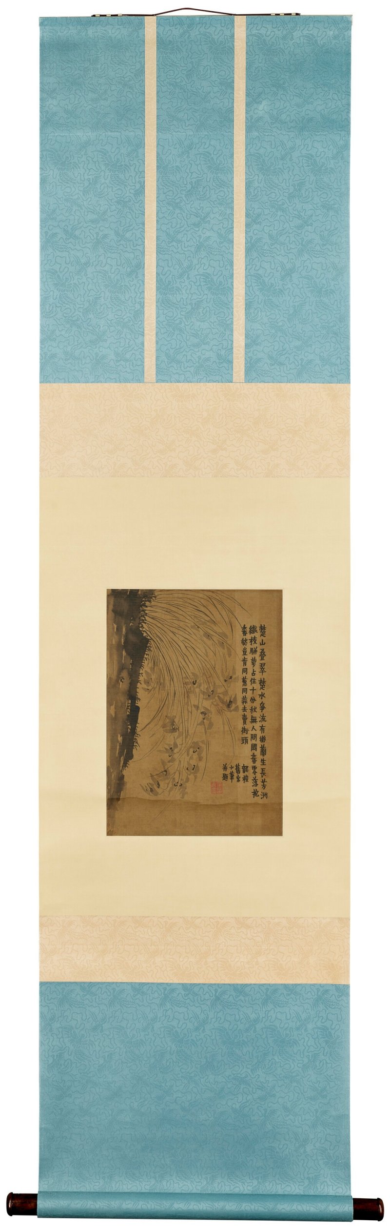 清 金農（1687-1763）  幽蘭 - 图2